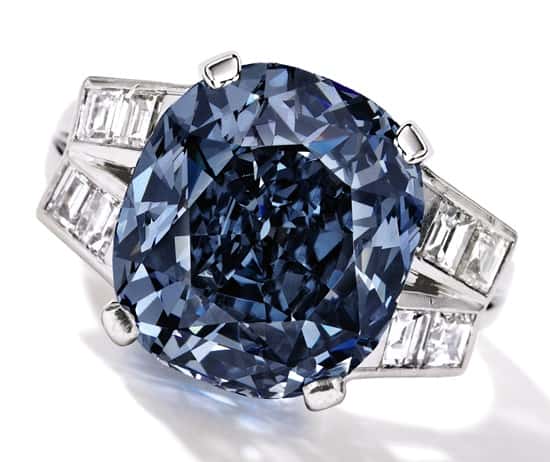 Shirley Temple blue diamond ring fails to sell